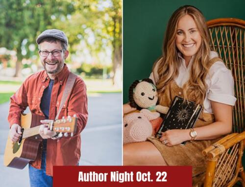 Join Us for Author Night Oct. 22