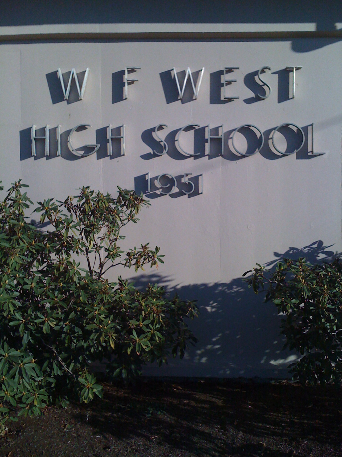 Image of W.F. West crest