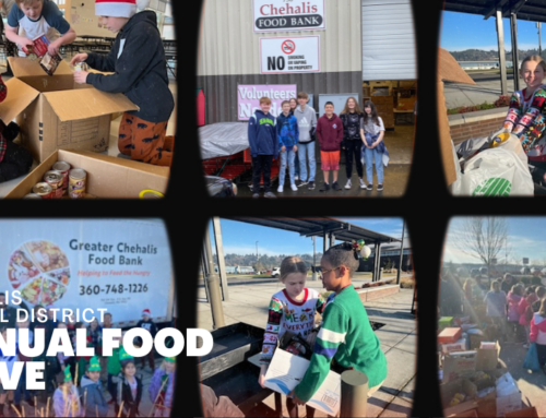 Annual school district food drive was a huge success